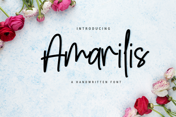 Amarilis Handwritten Font Review: A Modern Script for Brand Identity