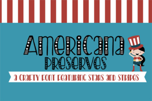 Americana Preserves: A Handwritten Typeface for Patriotic Editorial Design