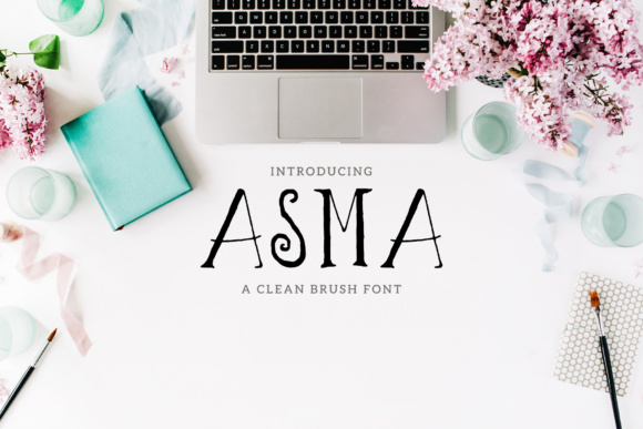 Asma Family: A Minimal Script Typeface for Editorial Design