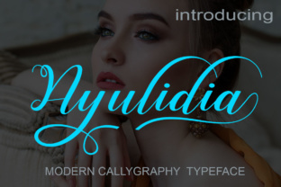 Ayulidia Font Review: Modern Calligraphy for Designers