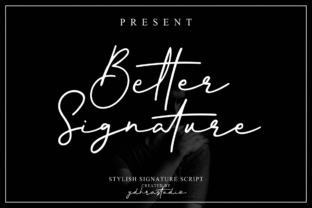 Better Signature: The Handwritten Font for Modern Web Design