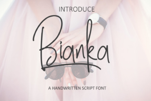Bianka: The Elegant Script Handwritten Font for Stylish Branding