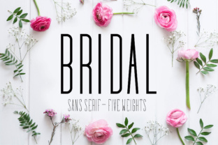 Bridal: The Sans Serif Display Font for Polished Brand Identity