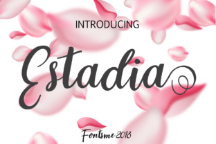 Estadia Script Font Review for Editorial and Romantic Branding