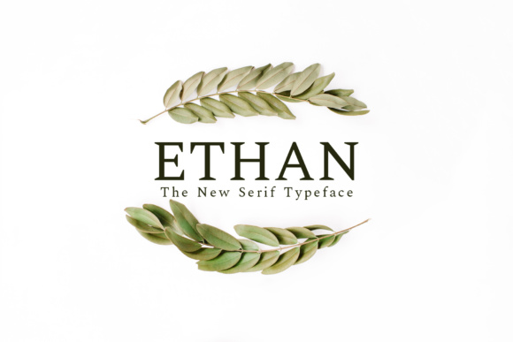 Ethan: The Modern Serif Font Family for Polished Brand Identity