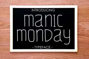 Manic Monday: A Clean, Tall Display Font for Modern Branding