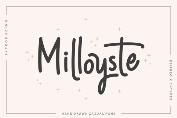 Milloyste: The Ethereal Script Handwritten Font for Boutique Branding