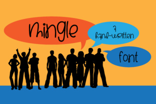 Mingle: A Casual Handwritten Font for Light and Modern Web Design