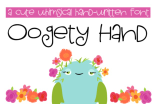 Oogety Hand: A Script Handwritten Typeface for Editorial Design