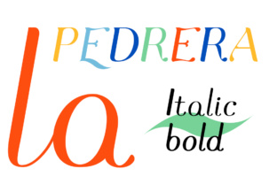 Pedrera Italic: A Vintage Display Font for Polished Branding