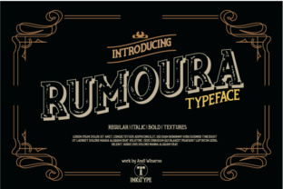 Rumoura Typeface Review: Retro Serif for Editorial Design
