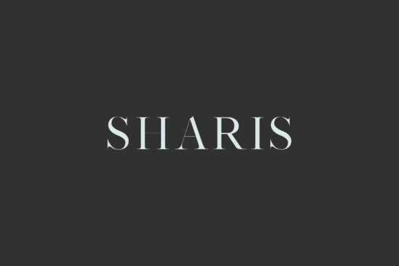 Sharis Serif Typeface Review for Editorial Design