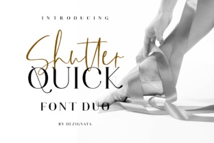 Shutter Quick Typeface: Elevate Your Brand With Editorial Style