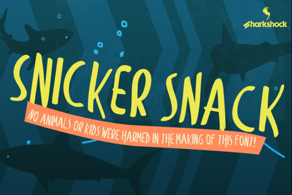 Snicker Snack: A Playful Sans Serif Typeface for Modern Editorial Design