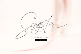 Songstar Handwritten Font Duo for Elegant Branding
