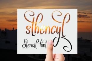 Sthencyl Handwritten Font Review for Editorial Design
