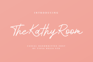 The Kathy Room: A Modern Handwritten Typeface for Editorial Design