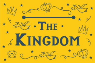 The Kingdom Typeface: A Geometric Serif for Playful Brand Identity