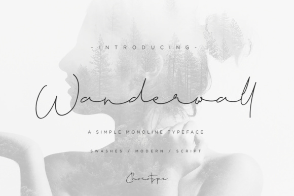 Wanderwall: A Modern Script Handwritten Font for Editorial Design