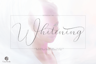 Whitening Typeface for Elegant Brand Identity